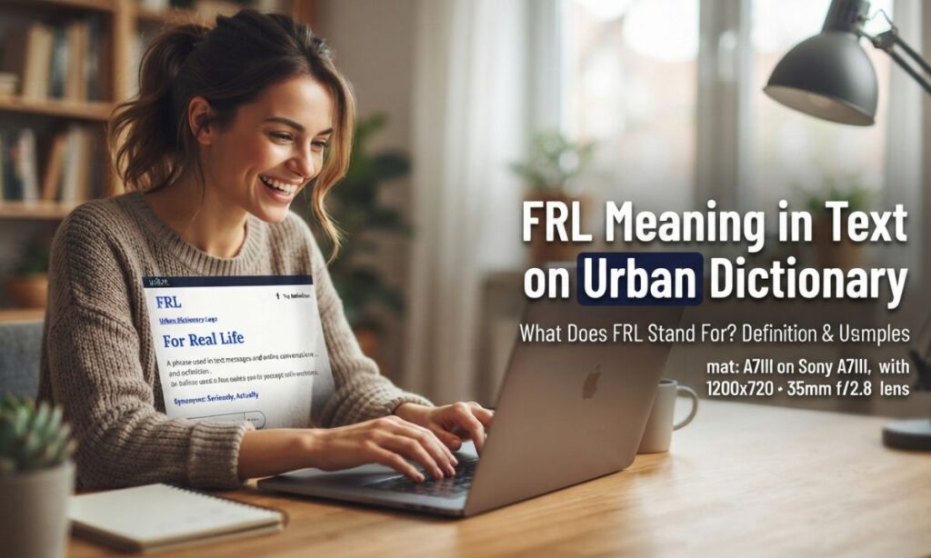 FRL Meaning in Text on Urban Dictionary