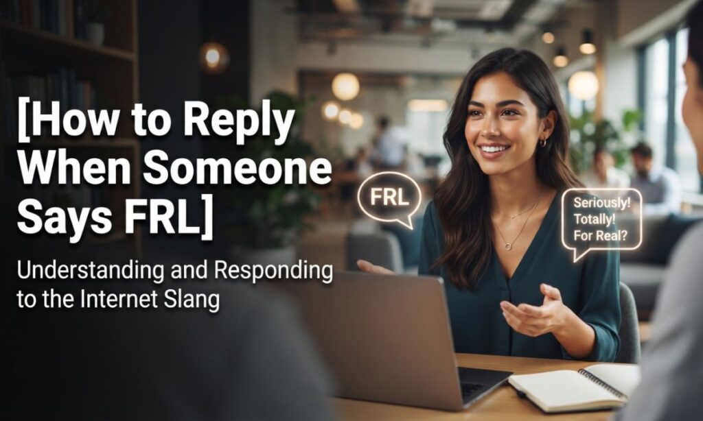 How to Reply When Someone Says FRL