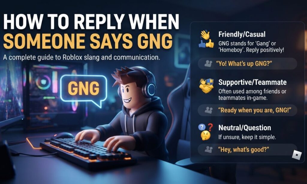 How to Reply When Someone Says GNG