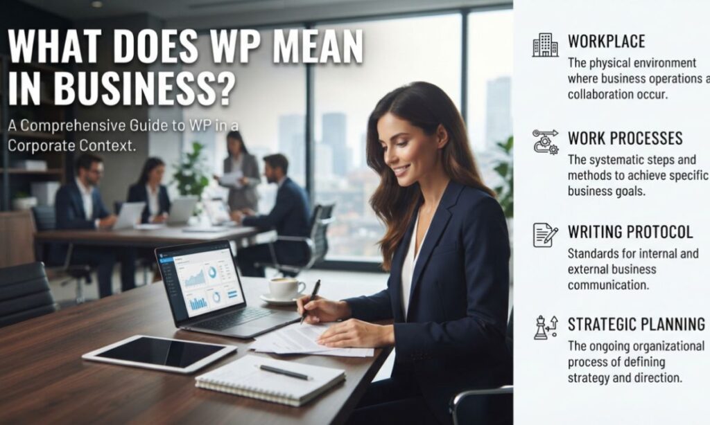 WP meaning in business