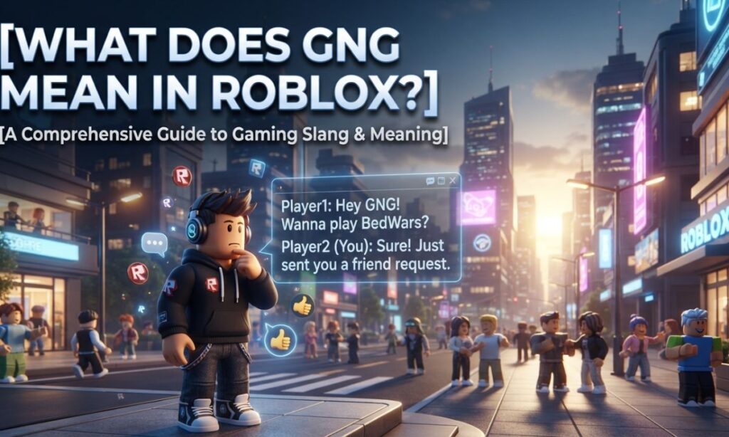 What Does GNG Mean in Roblox