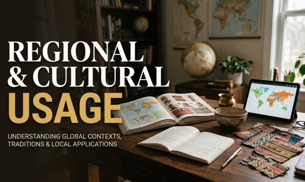 Regional and Cultural Usage